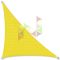2,5 x 2,5 x 3,5 m - es napvitorla [PRE 950 HDPE - Sunshine yellow (950 040)]