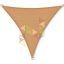 2 x 2 x 2 m - es napvitorla [Standard HDPE - Homok]