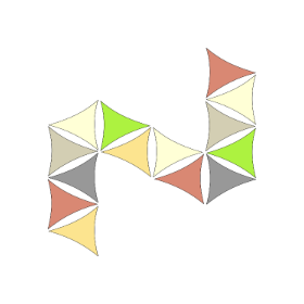   3,3 x 3,3 x 3,3 m - es napvitorla [PRE 950 HDPE - Stone (950 110)]