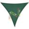 3,6 x 3,6 x 3,6 m - es napvitorla [PRE 950 HDPE - Dark green (950 180)]