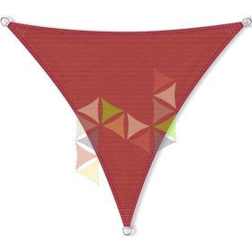   3,6 x 3,6 x 3,6 m - es napvitorla [Standard PLUS HDPE - Terrakotta]