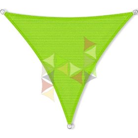   3,6 x 3,6 x 3,6 m - es napvitorla [Standard PLUS HDPE - Világoszöld]