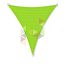4 x 5 x 5 m - es napvitorla [PRE 950 HDPE - Lime (950 130)]
