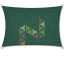 4 x 6 m - es napvitorla [PRE 950 HDPE - Dark green (950 180)]
