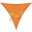 5,9 x 5,9 x 5,9 m - es napvitorla [PRE 950 HDPE - Sunset orange (950 050)]