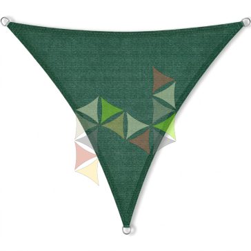   5,9 x 5,9 x 5,9 m - es napvitorla [PRE 950 HDPE - Dark green (950 180)]