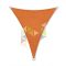 6 x 5 x 5 m - es napvitorla [PRE 950 HDPE - Sunset orange (950 050)]