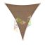 6 x 5 x 5 m - es napvitorla [PRE 950 HDPE - Mocca (950 100)]