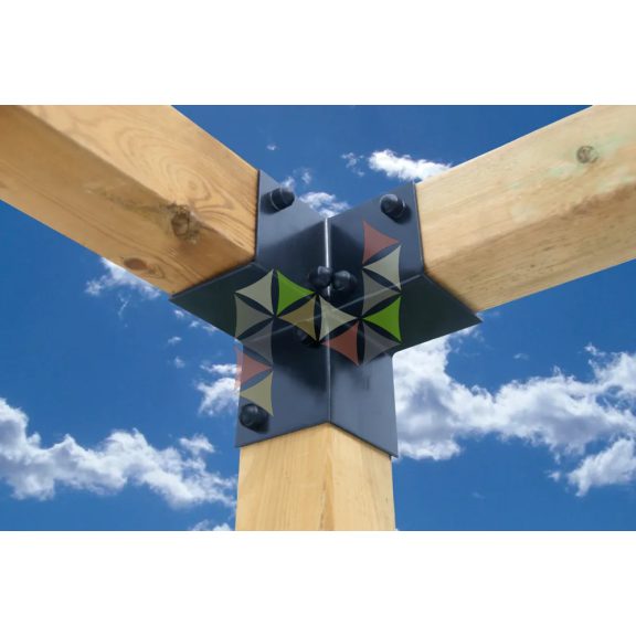 Aero Homlokzati Pergola (Hosszú oldali) - Modul Flex (200 x 300 cm)