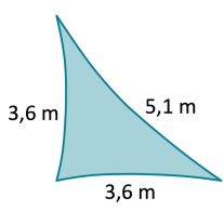 3,6 x 3,6 x 5,1 m