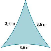 3,6 x 3,6 x 3,6 m