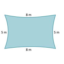 5 x 8  m