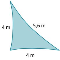 4 x 4 x 5,6 m